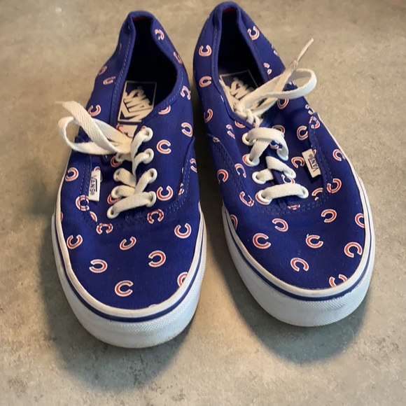 Vans Shoes - Vans MLB Authentic Chicago Cubs Royal Rare